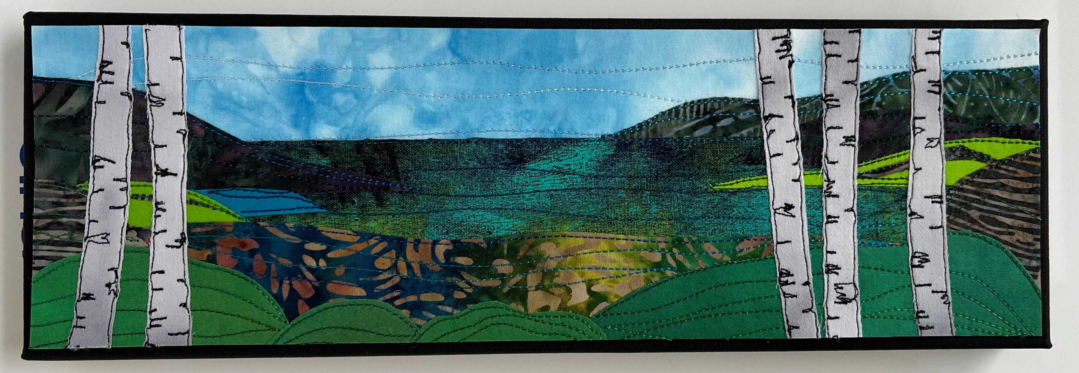 Tranquility Bay. 4x12". Available at Textures Craftworks on Locke St., Hamilton